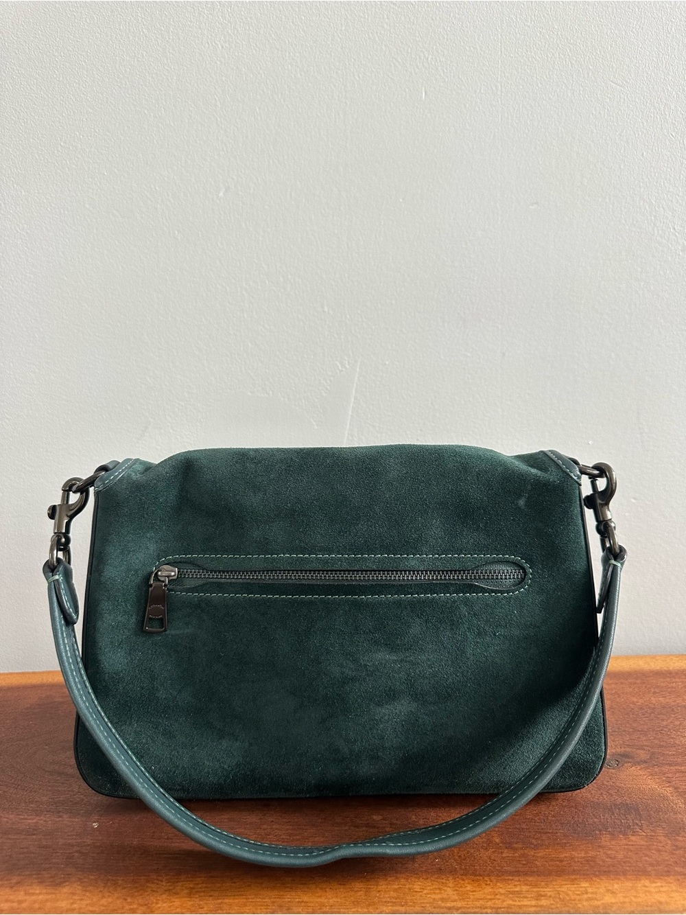 Coach Soft Tabby - Pewter/Forest - Picture 2 of 6